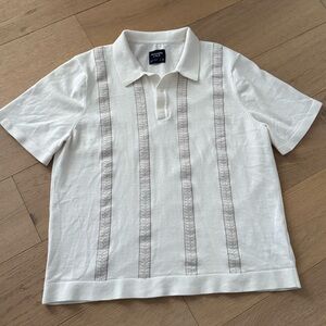 Abercrombie & Fitch Polo Shirt Classic Knit Design XL